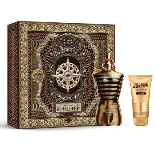 Jean Paul Gaultier Le Male Elixir Parfum (M) / 2 Pc SP 125ml; SG 75ml