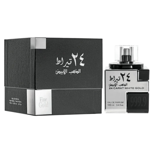 Lattafa 24 Carat White Gold EDP (U) / 100ml